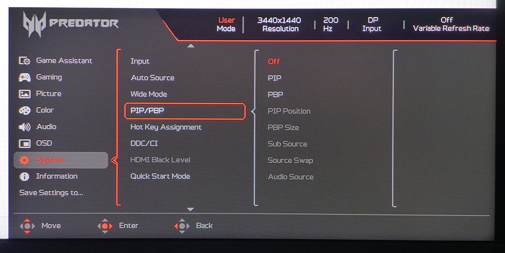 Acer Predator X34 X0