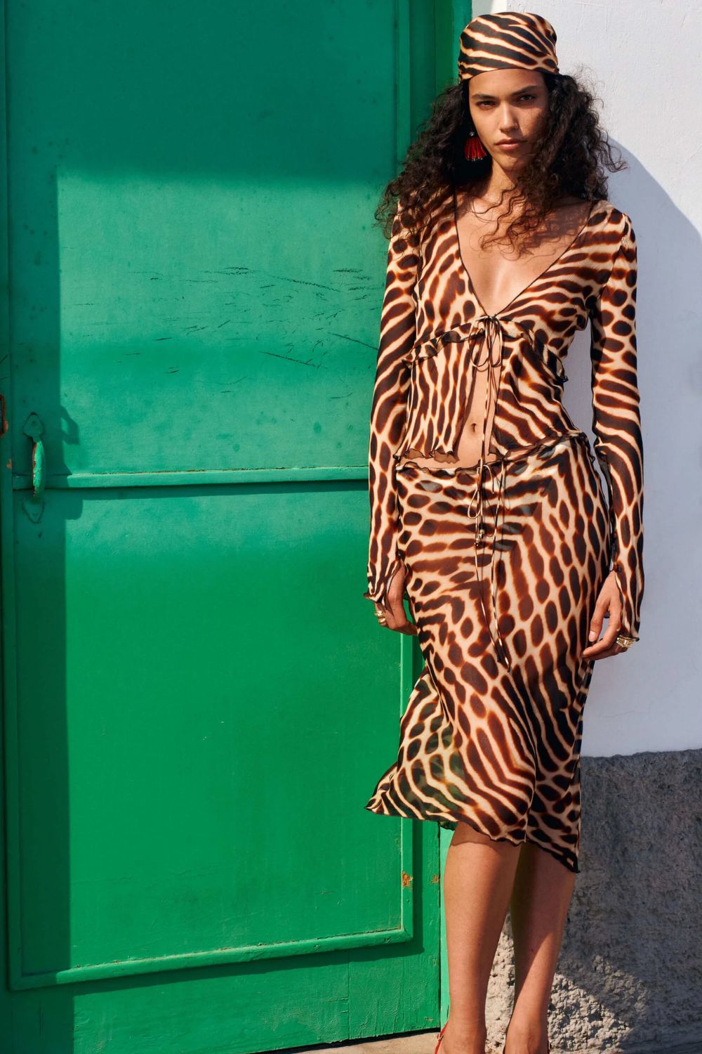 Rat & Boa, Luma Skirt Leopard