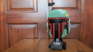 Lego Star Wars Boba Fett Helmet review - Completed lego kit