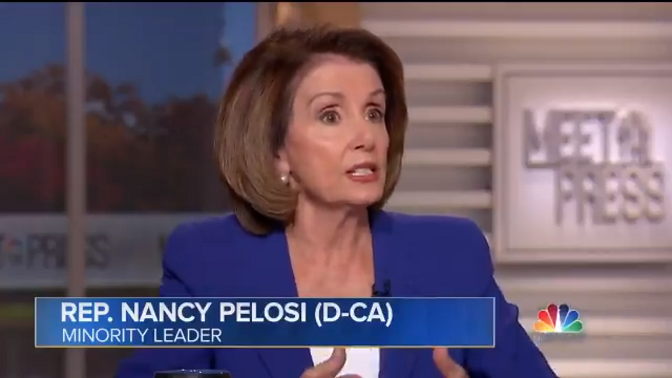 Nancy Pelosi on NBC