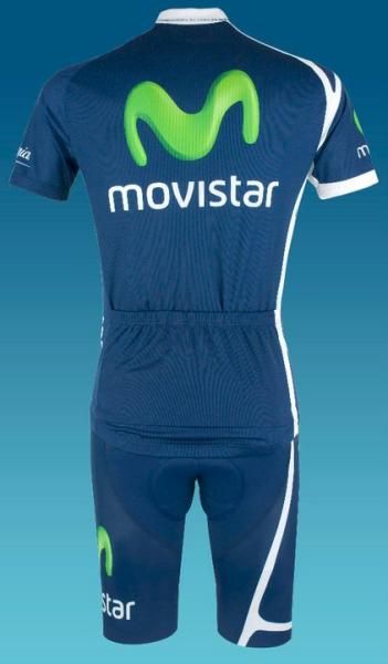 The simple design of the 2011 Team Movistar