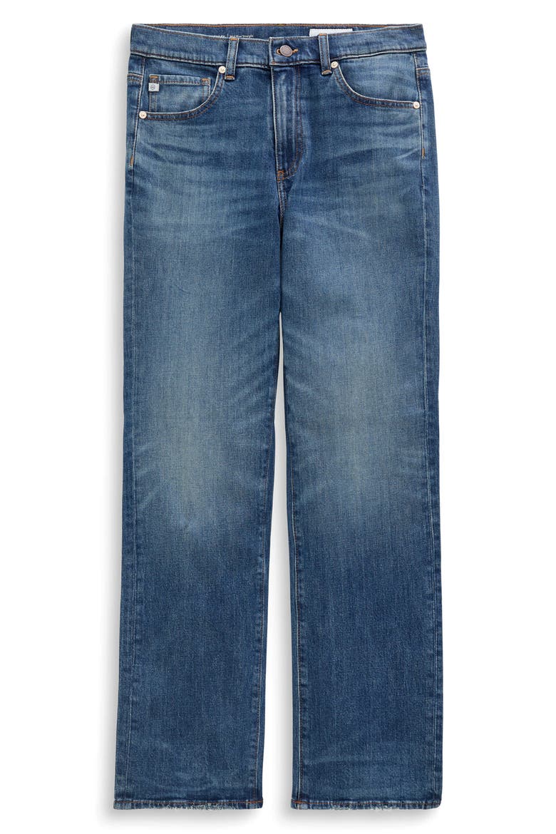 Brinley Mid Rise Straight Leg Jeans