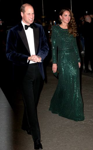 Catherine, Duchess of Cambridge and Prince William, Duke of Cambridge attend the Royal Variety Performance at Royal Albert Hall