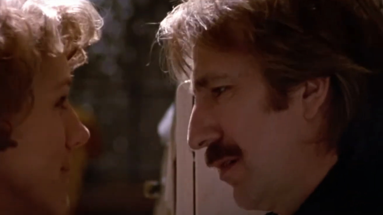 Juliet Stevenson and Alan Rickman in Truly, Madly, Deeply
