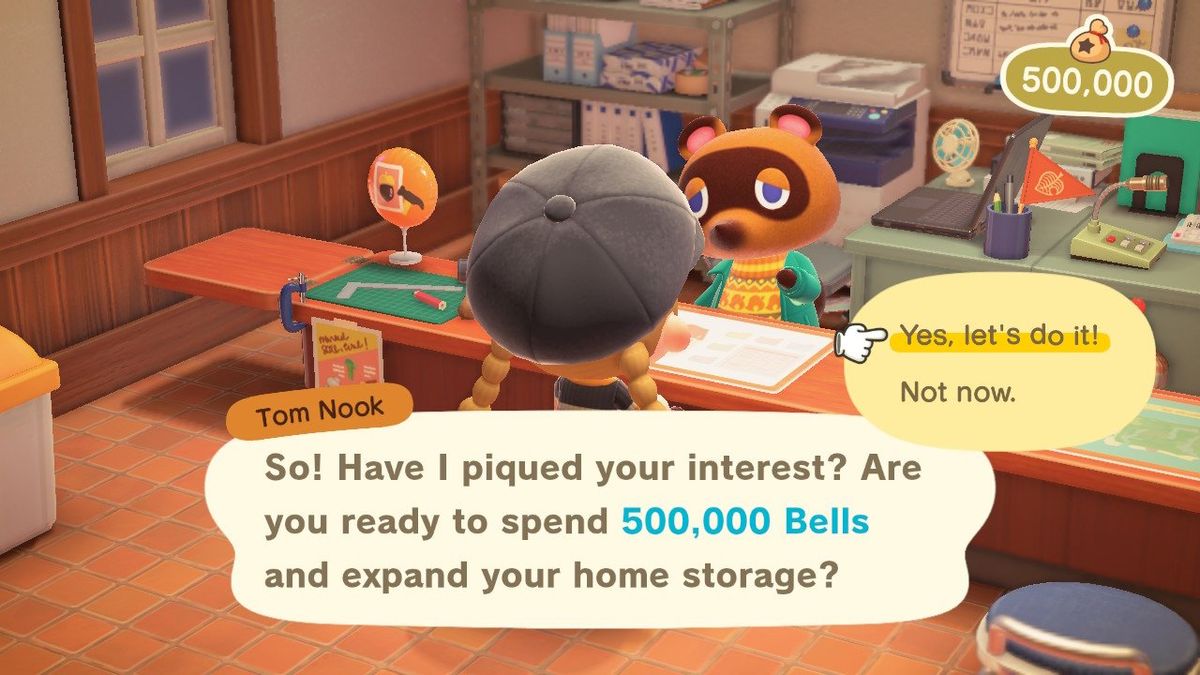 Animal Crossing New Horizons house storage — How to increase your