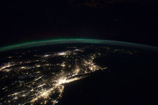 ISS East Coast Panorama