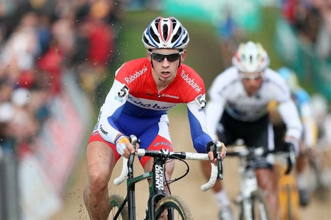 Lars van der Haar (Raboank Development Team) followed up his World Cup win in Tabor with a 4th place finish at Superprestige Ruddervoorde