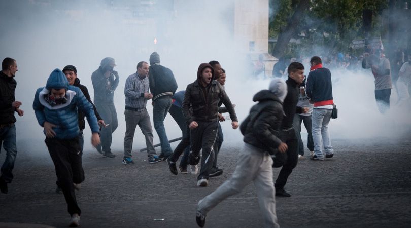 Man City and PSG fans brawl over favourite Gulf dictatorship | FourFourTwo
