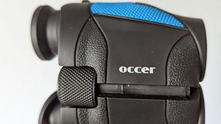 Occer 12x25 binoculars close-up of focusing knob