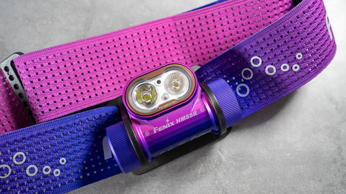 Fenix HM55R on a grey surface
