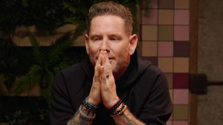 A still from Corey Taylor's appearance on the Mythical Kitchen podcast in 2026