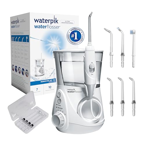 Waterpik Ultra Professional Water Flosser for Braces and Implants, White