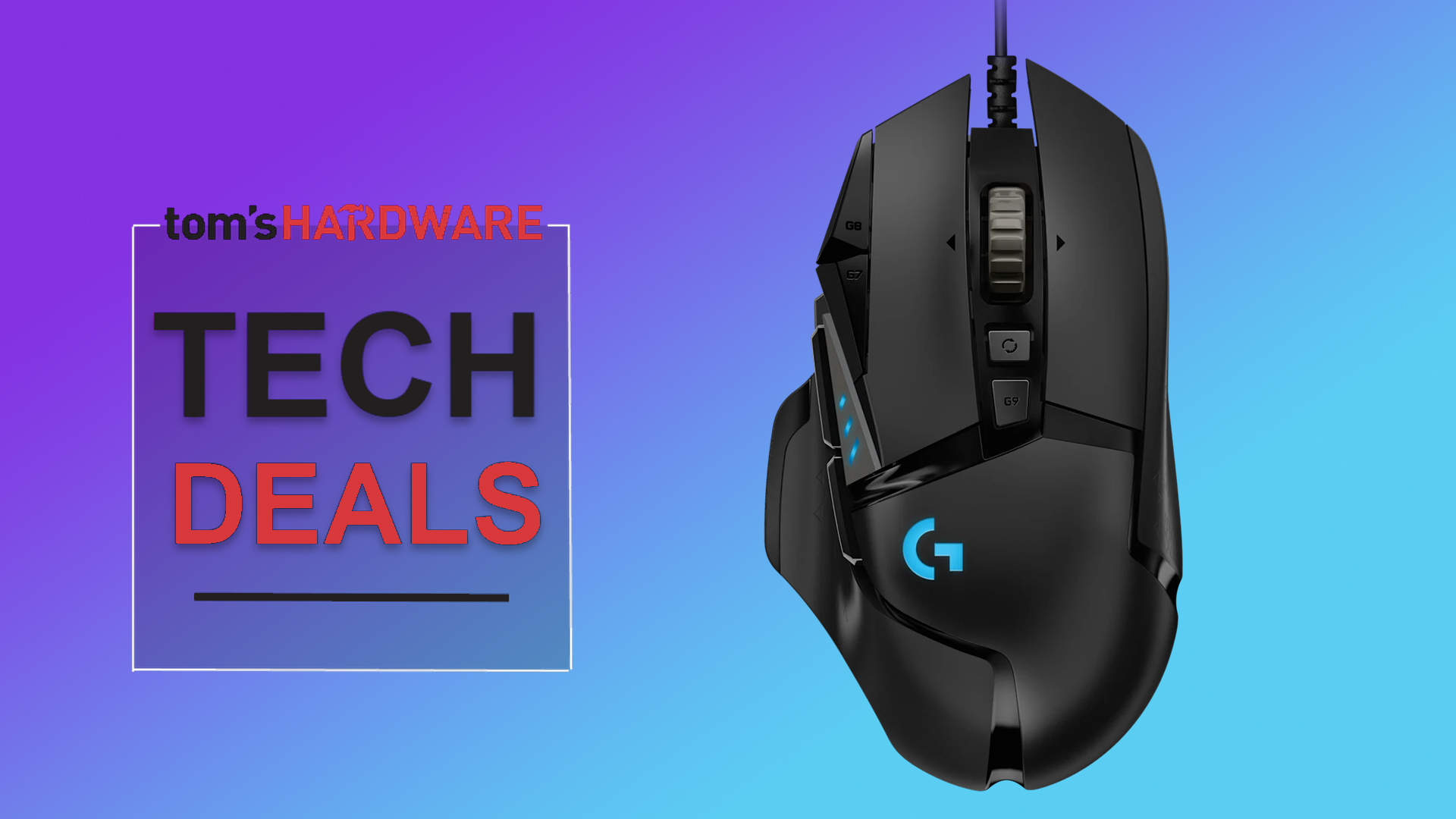 Deals post for the Logitech G502 Hero gaming mouse