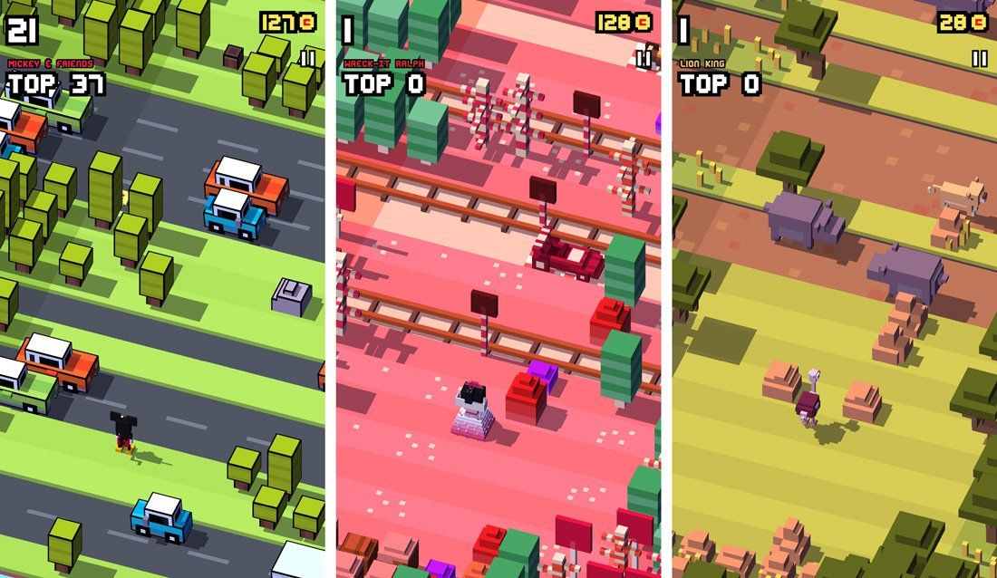 Disney Crossy Road, the Wonderful World gets pixelated with this ...