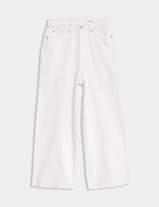M&S white jeans 