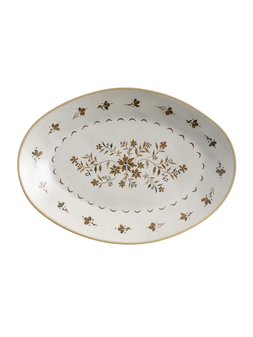 Marin Botanical Stoneware Platter