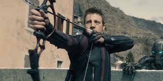 Hawkeye shooting in Age of Ultron