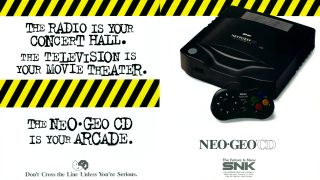 An original magazine advert for the slightly less wallet-busting Neo Geo CD
