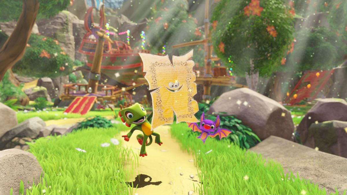 Yooka-Replaylee promotional screenshot