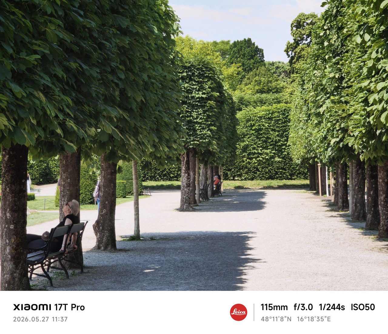 The Sch&ouml;nbrunn Palace gardens