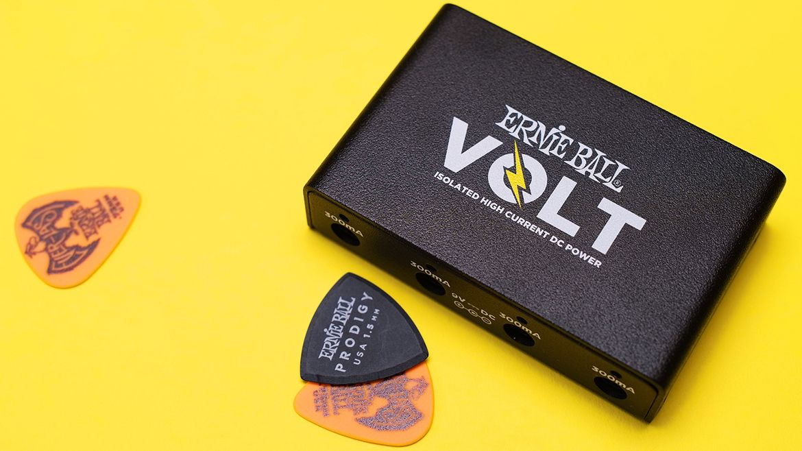 Ernie Ball debuts Volt compact pedalboard power supply Guitar World
