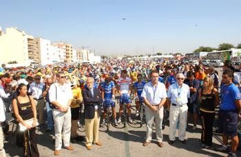 All lined up for stage 8