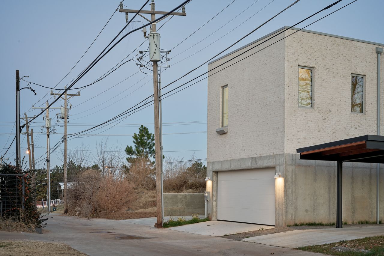 view of White House by Common Works Architects in the context of its street