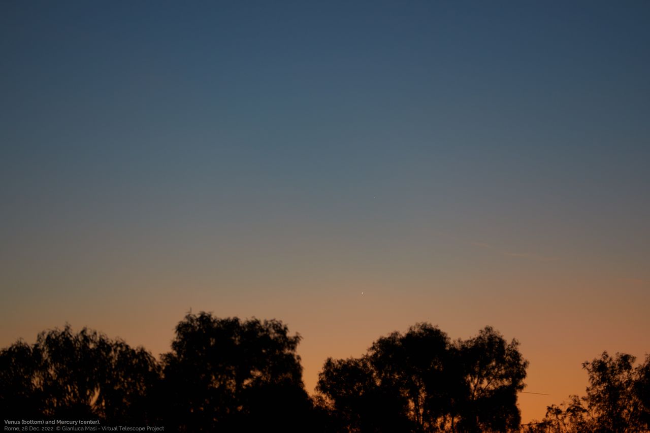 virtual telescope project images of planets and stars in december 2022