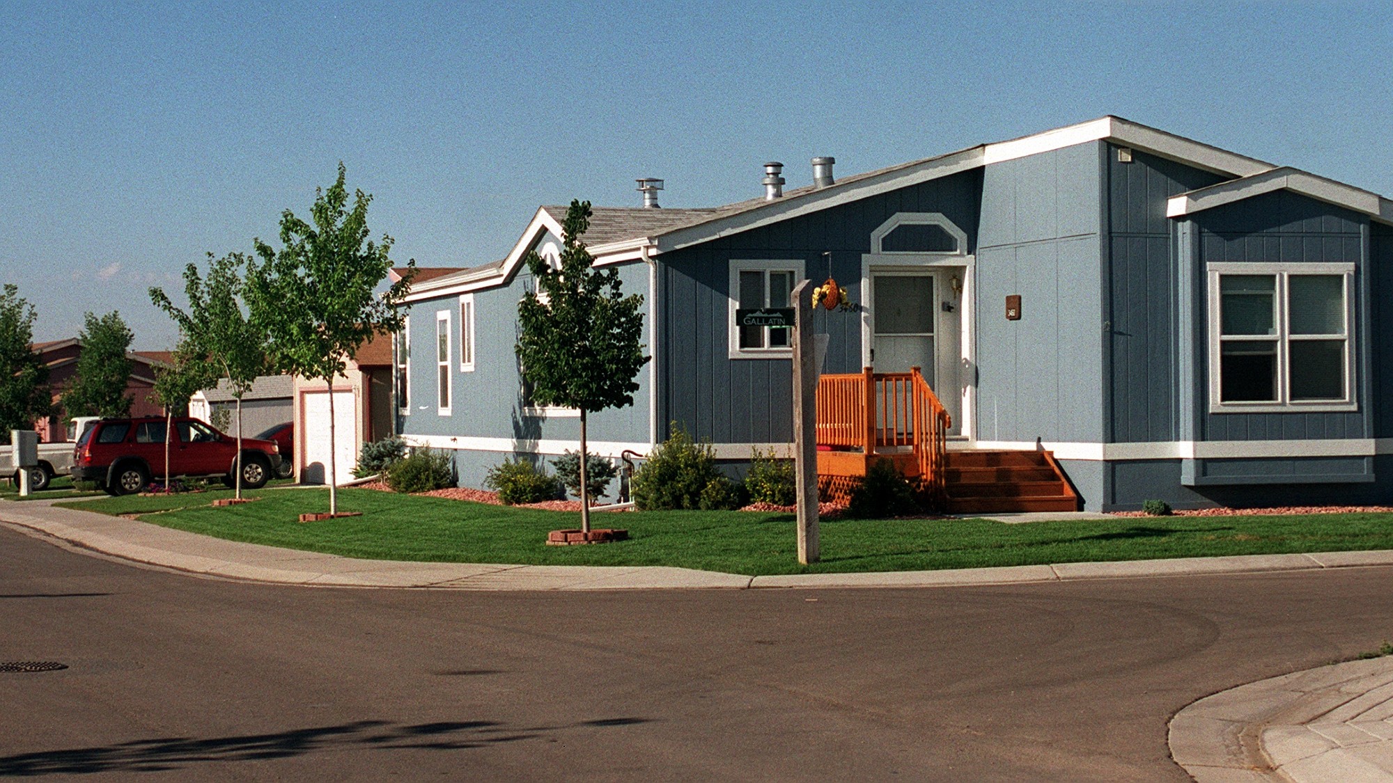 LongView, a manufactured home community east of Longmont. LongView is one of many manufactured housing communities in the state of Colorado.