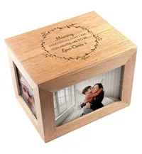 Treat Republic Personalised Photo Cube Keepsake Box