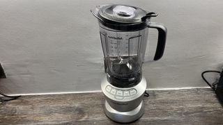 nutribullet combo blender on counter top