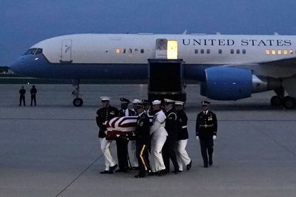 Body of Sen. John McCain arrives in Washington