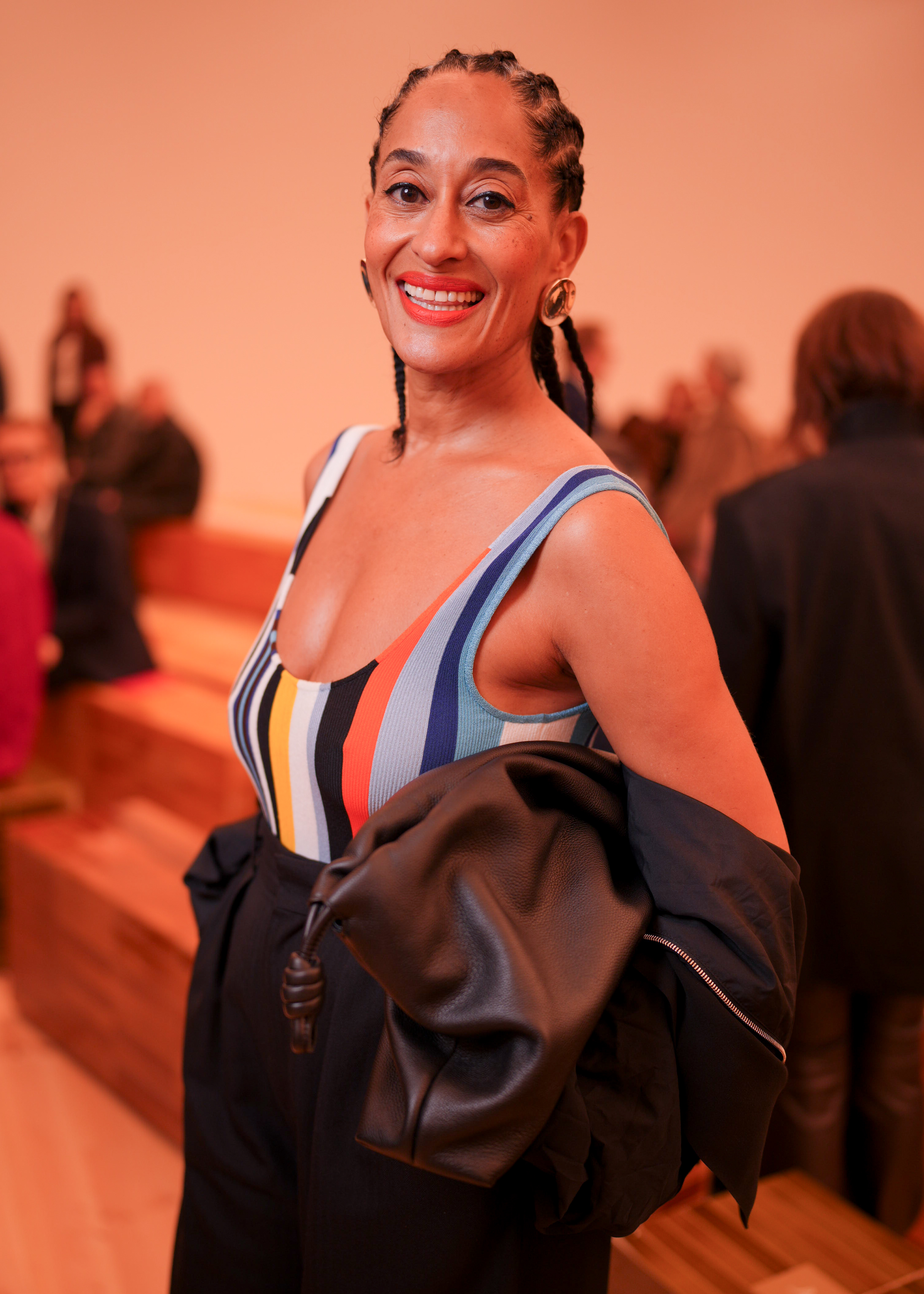 Tracee Ellis Ross attended the Loewe Spring 2026 show