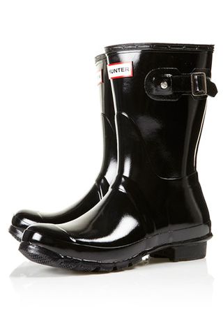 Hunter short Wellington boots, £80