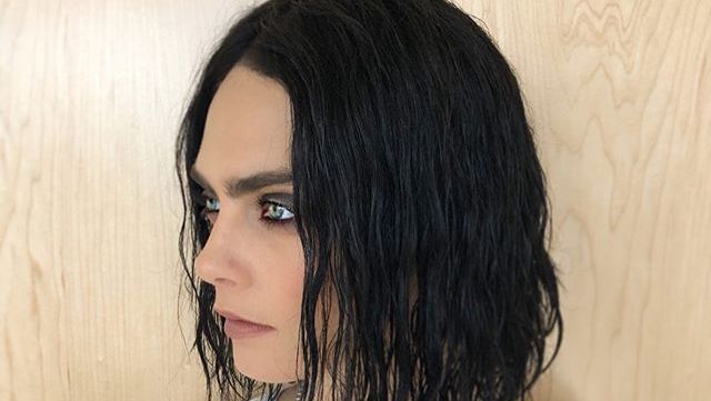 Cara Delevingne's Jet-Black Hair Will Make You Want to Turn to the Dark  Side | Marie Claire