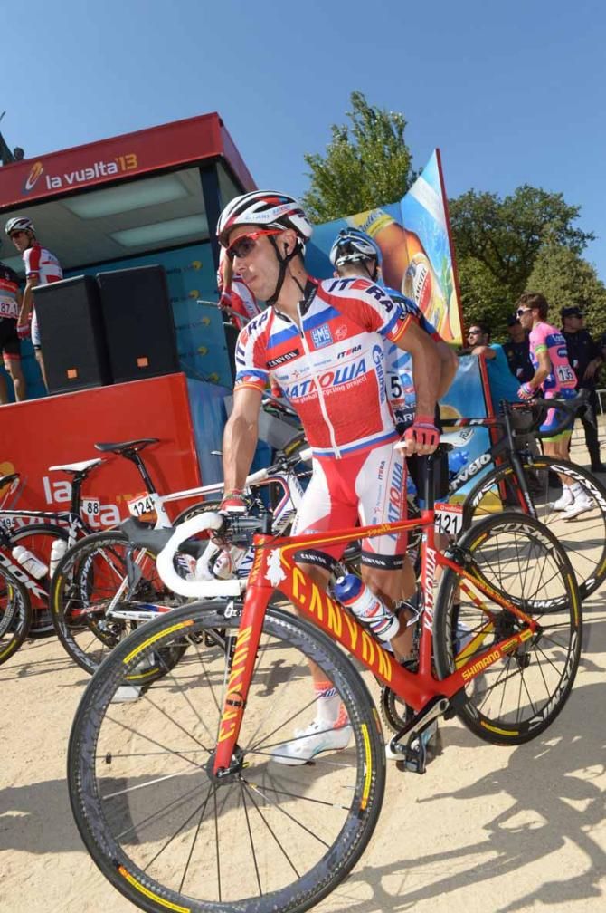 Joaquim Rodriguez (Katusha) reports for duty.