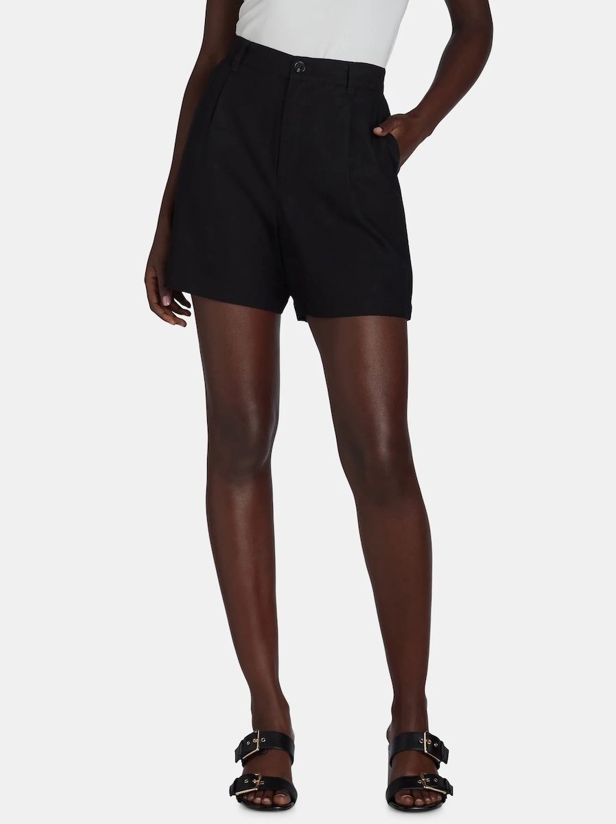 Time and Tru, Time and Tru Women’s Linen Blend Shorts, 5” Inseam, Sizes Xs-Xxxl