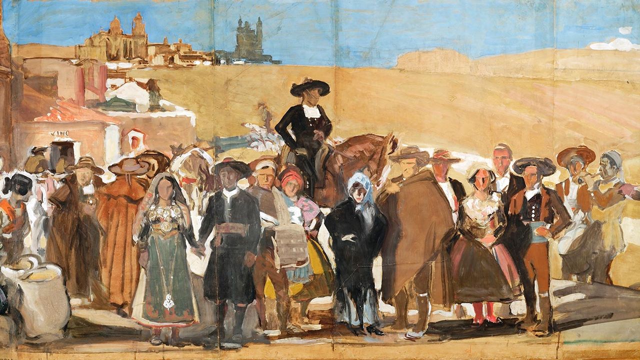 Sorolla’s The Provinces of Spain: Castile (1912-13)