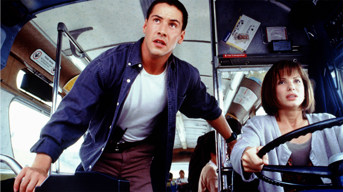 Keanue Reeves in Speed