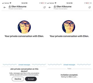 Skype Private Conversation