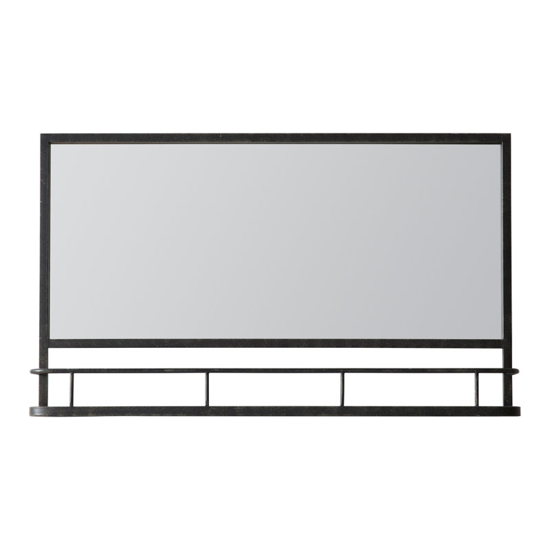 Borough Wharf Wilford Overmantle Shelf mirror & Reviews | Wayfair.co.uk