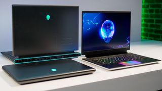 Alienware gaming laptops at CES 2024