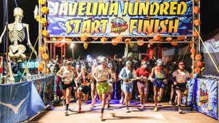 Starting pack at Javelina Jundred 2024