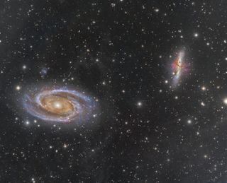 M81 and M82 by Stefan Muckenhuber