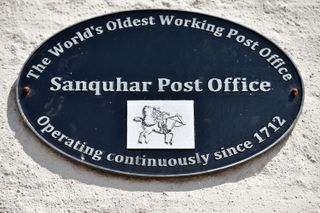 Sanquhar Post Office has been in continuous service since 1712, but looks set to shut. Photo: Getty