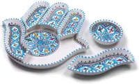 Kamsah Plate Set &amp; Serving Platter: $80 @ Amazon