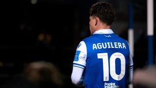 Portrait of Bristol Rovers soccer player