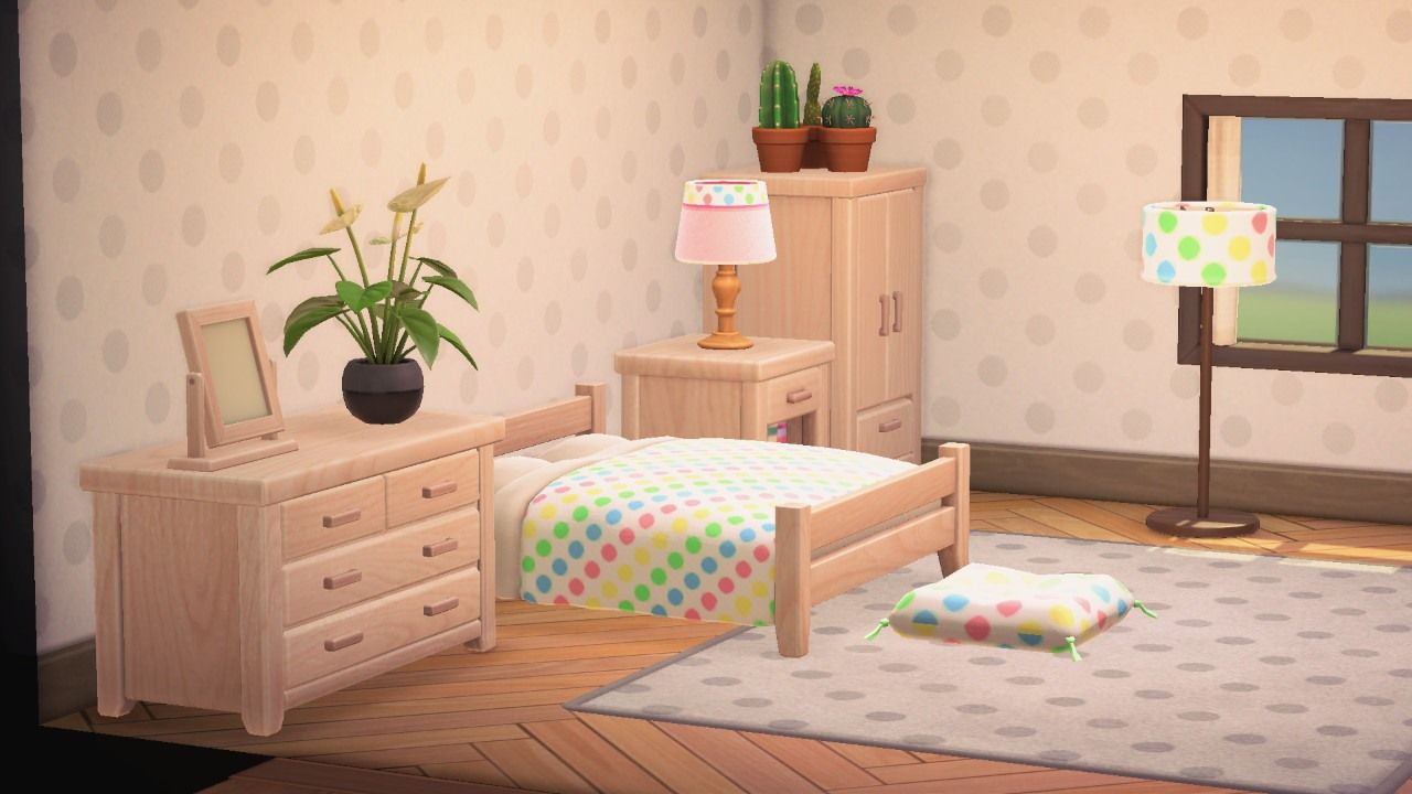 Animal Crossing: polka dot pattern