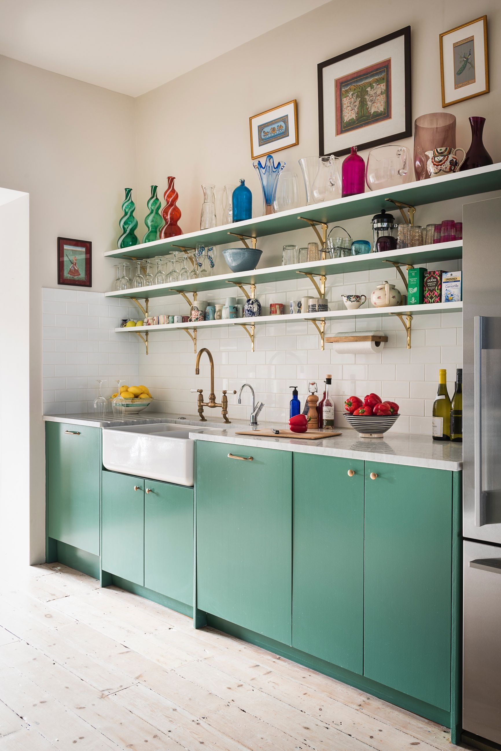 8 of the most calming colors for a small kitchen | Livingetc