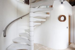 concrete staircase